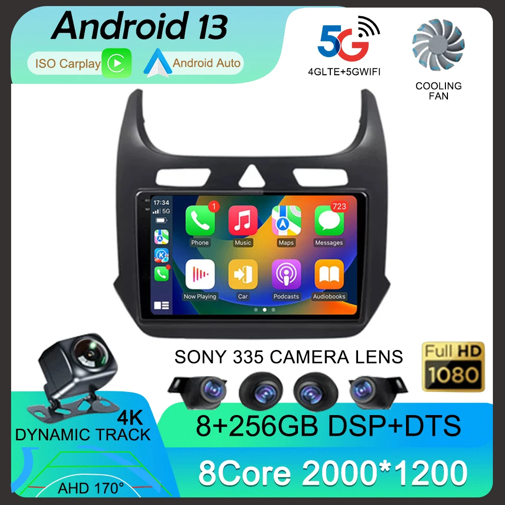 

Android 14 For Chevrolet Cobalt 2 2011-2018 Car Radio Stereo Multimedia Player GPS Navigation No 2din DVD 5G Wifi BT Screen