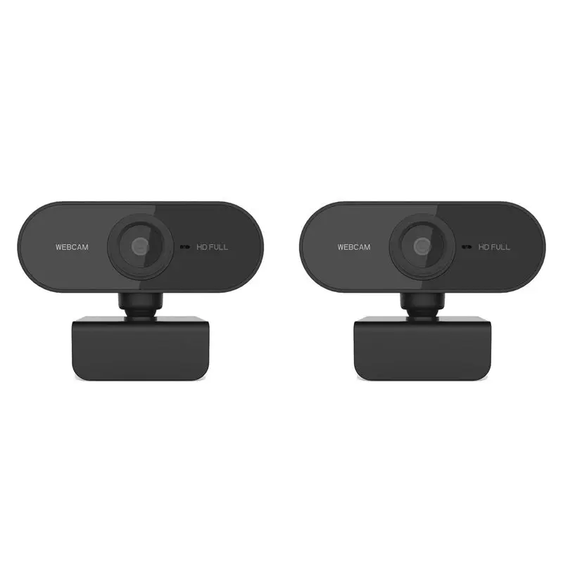 

Exquisite-2X 1080P Webcam With Microphone HD Webcam USB Camera For PC Laptop, Zoom, Skype, Facetime, Windows, Linux