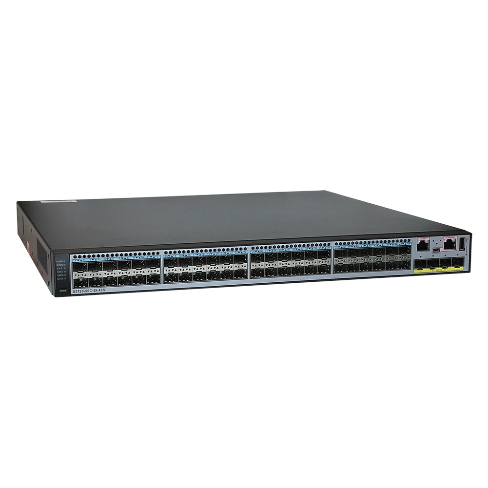 Produits sujets à negotiationS5720-56c-ei-48s-ac/dc 48 Full Gigabit Optical + 40 Gigabit Optical Port High Performance