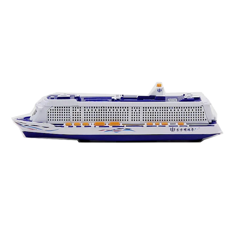 Simulation Spielzeug Luxus Kreuzfahrtschiff Legierung Schiff Modell Sound und Licht Kreuzfahrtschiff