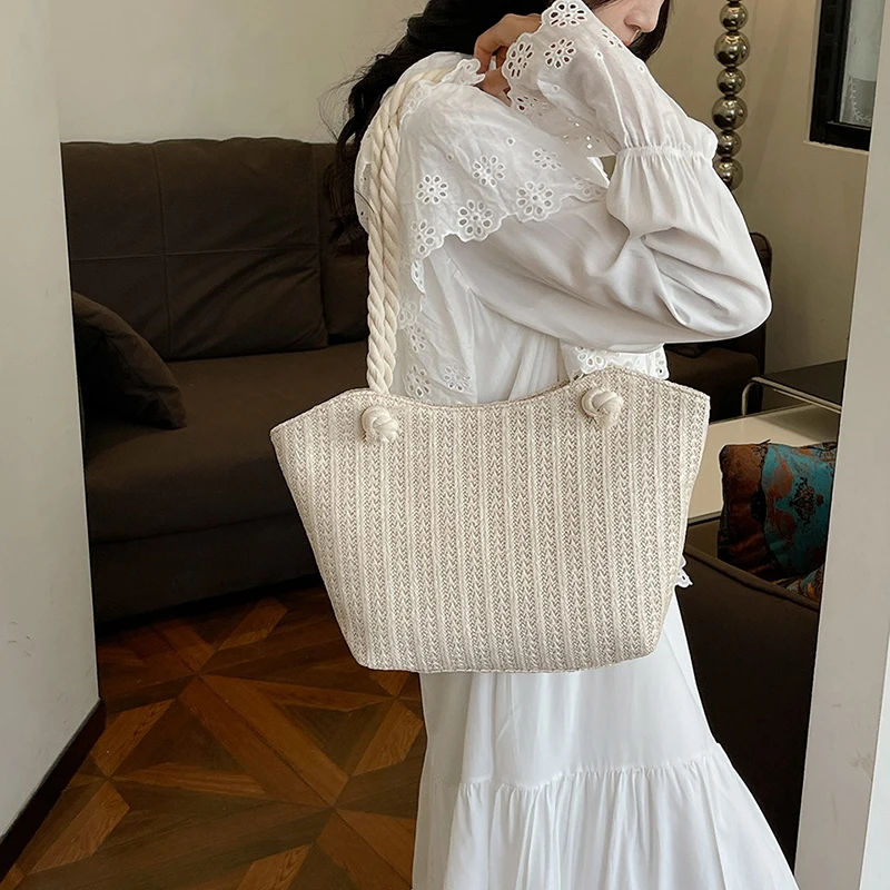 Custom Handbag For Going To Work, Summer Novelty, Fashionable Simple Shoulder Bag, Large Capacity Handbag