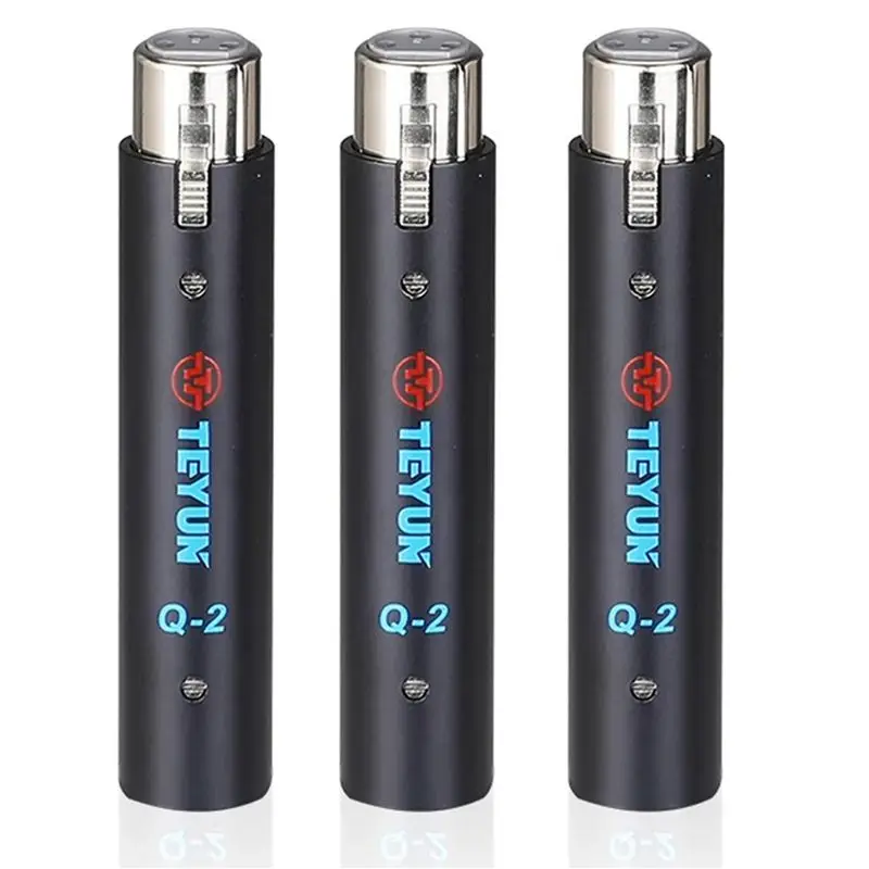 3x-teyun-q2-マイクダイナミックプリアンプ-28db-ゲインダイナミックマイクアンプ-48v-金属構造-q-2-ライブ用