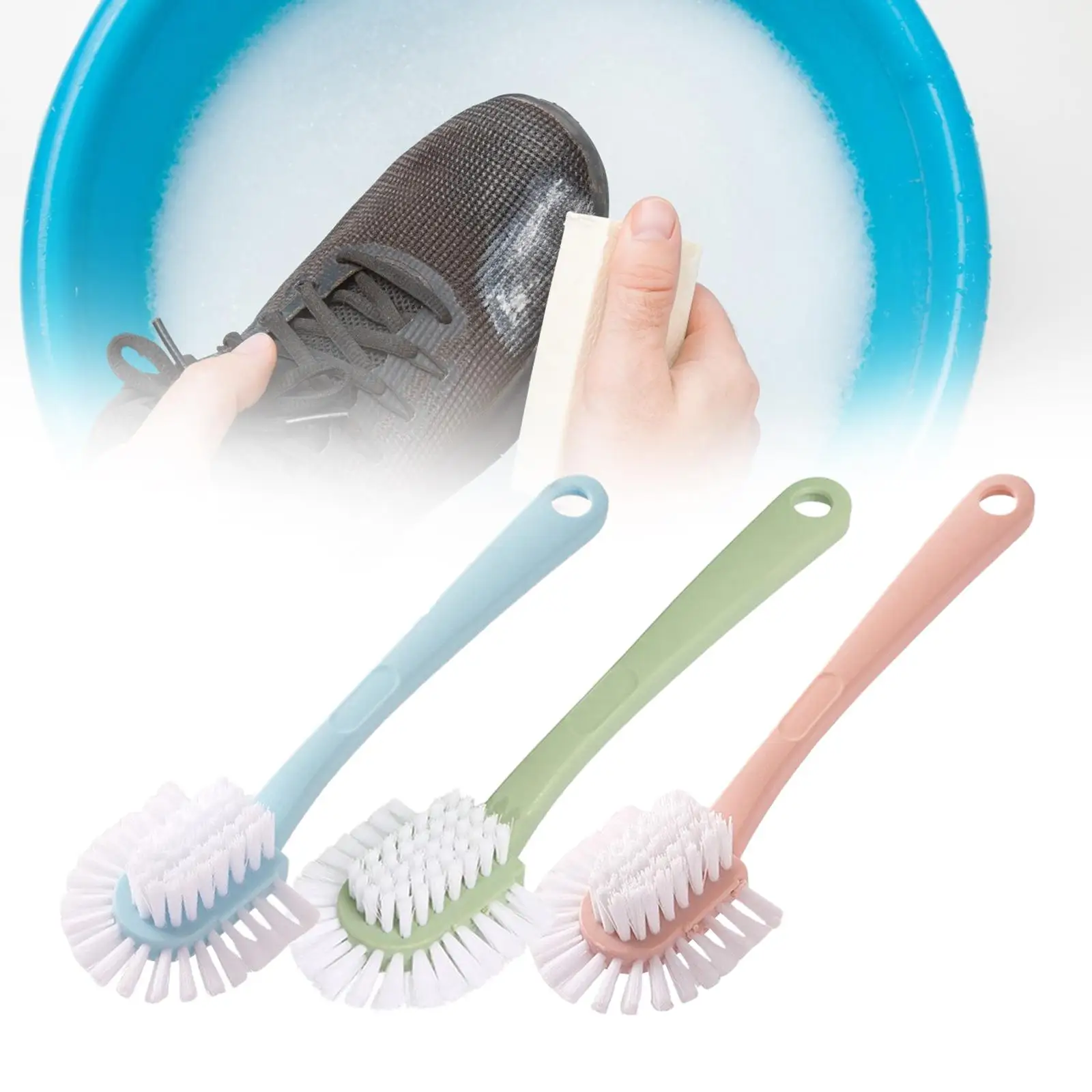 Cleaning Shoe Brush Professional Convenient Shoe Cleaning Tool Soft Bristle Portable Sneaker Cleaning Brush Shoe Washing Brush