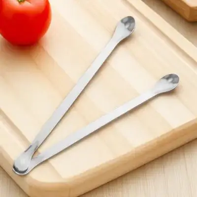 

Stainless Steel Double-Bend Scoop For Powder Sampling Laboratory Science Experiment 2 Pcs