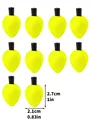 10pcs yellow