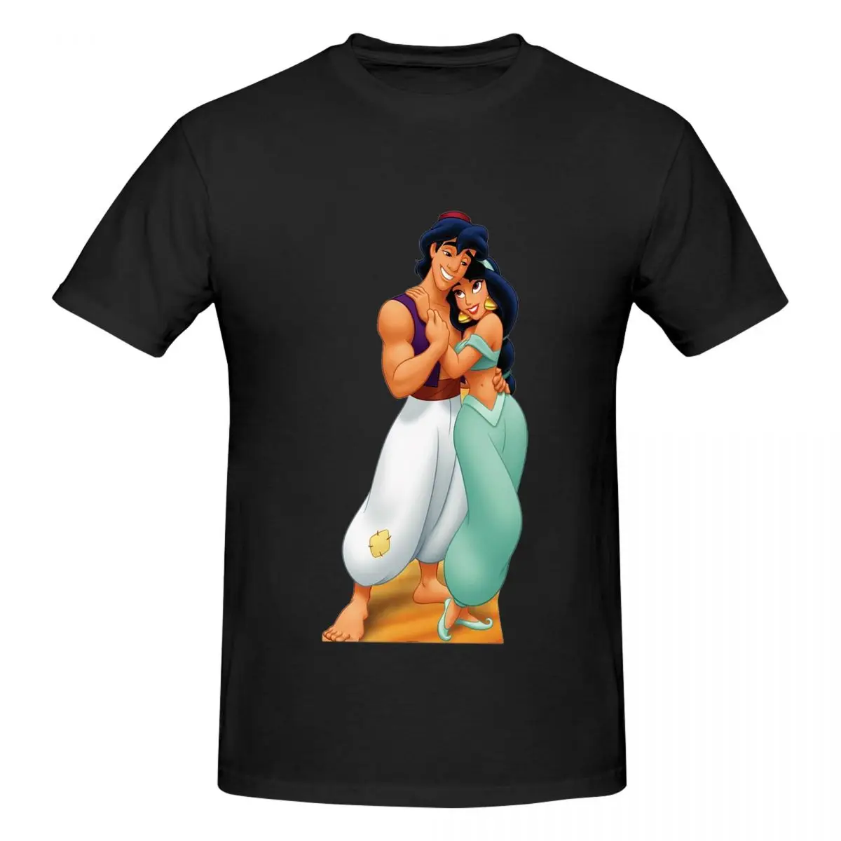 Aladdin T-Shirt for Men Cotton Plus Size T Shirts Men's Tees Short Crew Neck Summer Clothes Tops S-6XL