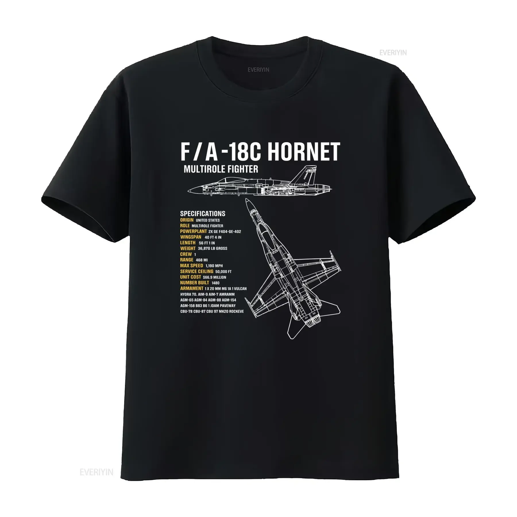 Cool Cool Line Art F A 18C Hornet Multirole Fighter Jet Specs Print Casual T Shirt vintage Washed graphic Unisex streetwear Stylish - Aliexpress Deal