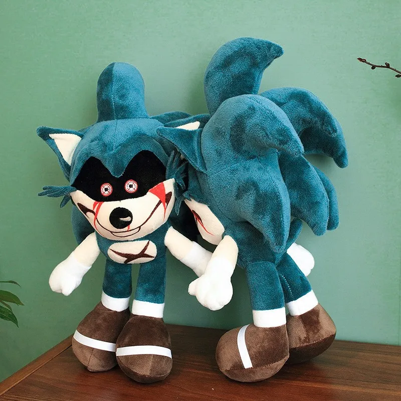 40CM New Super Sonic Mouse Sonic Plush Toy Doll Tarsnack Hedgehog Doll Soft Stuffed Doll Birthday Gift for Children