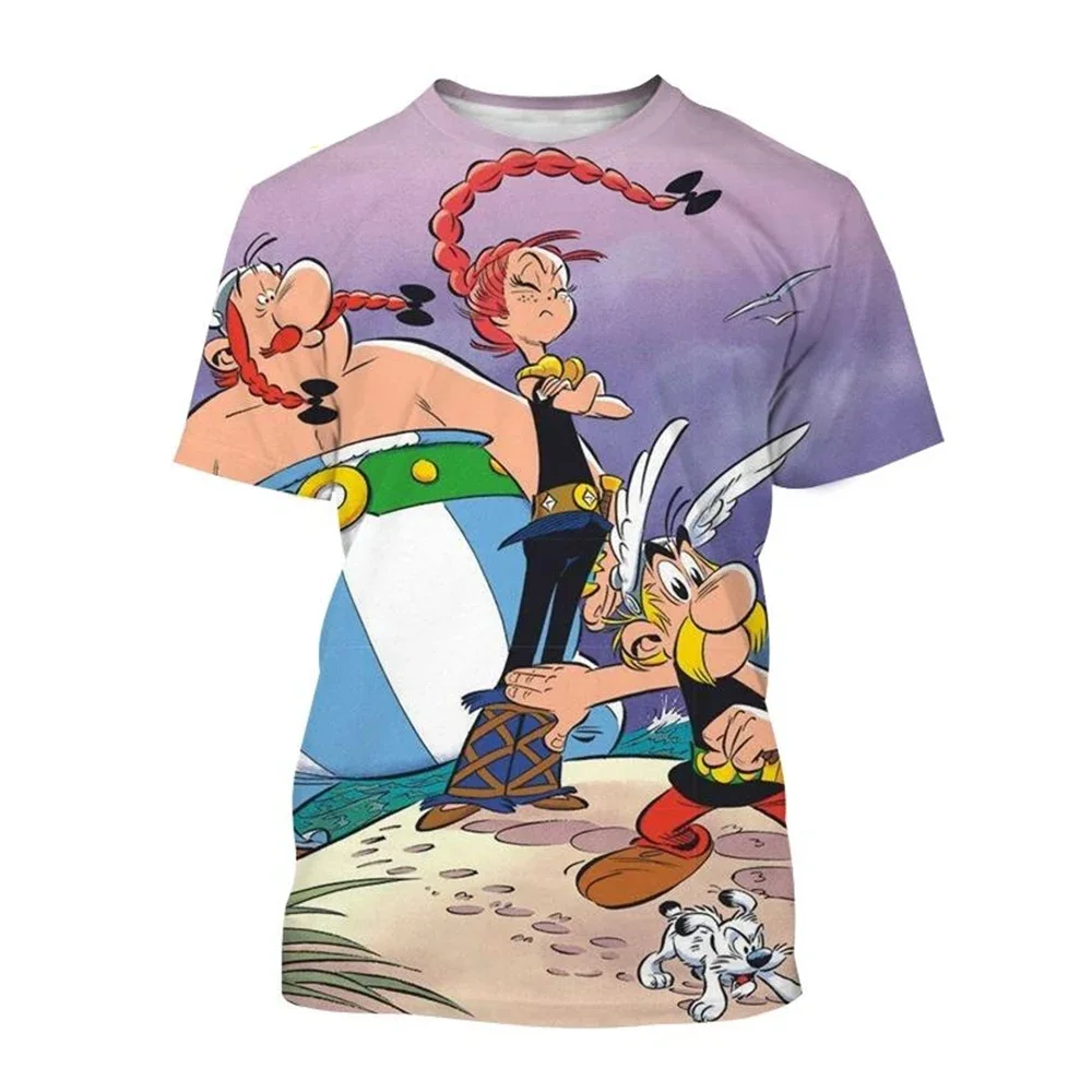 

Новая футболка в стиле хип-хоп с 3D принтом, унисекс, с мультяшным узором, с круглым вырезом и короткими рукавами, универсальная для лета, повседневная/уличная прогулка