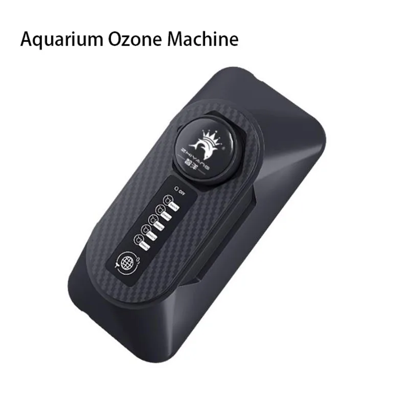 120mg Adjustable Air Water Ozonizer Portable Aquarium Ozone Generator Aquarium Water Purification For Plant Fish Tank co2