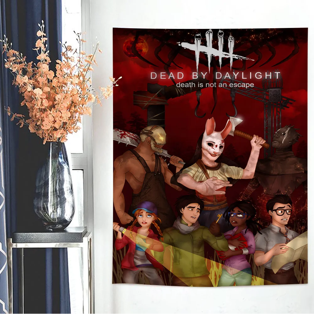 

Dead-By-Daylightes Games Chart Tapestry For Living Room Home Dorm Decor Art Home Decor