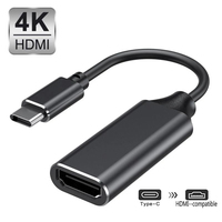 Type C to HDMI-compatible Cable Ultra HD 4K USB 3.1 HDTV Cable Adapter Converter For MacBook Laptop Samsung Xiaomi USB C to HDMI