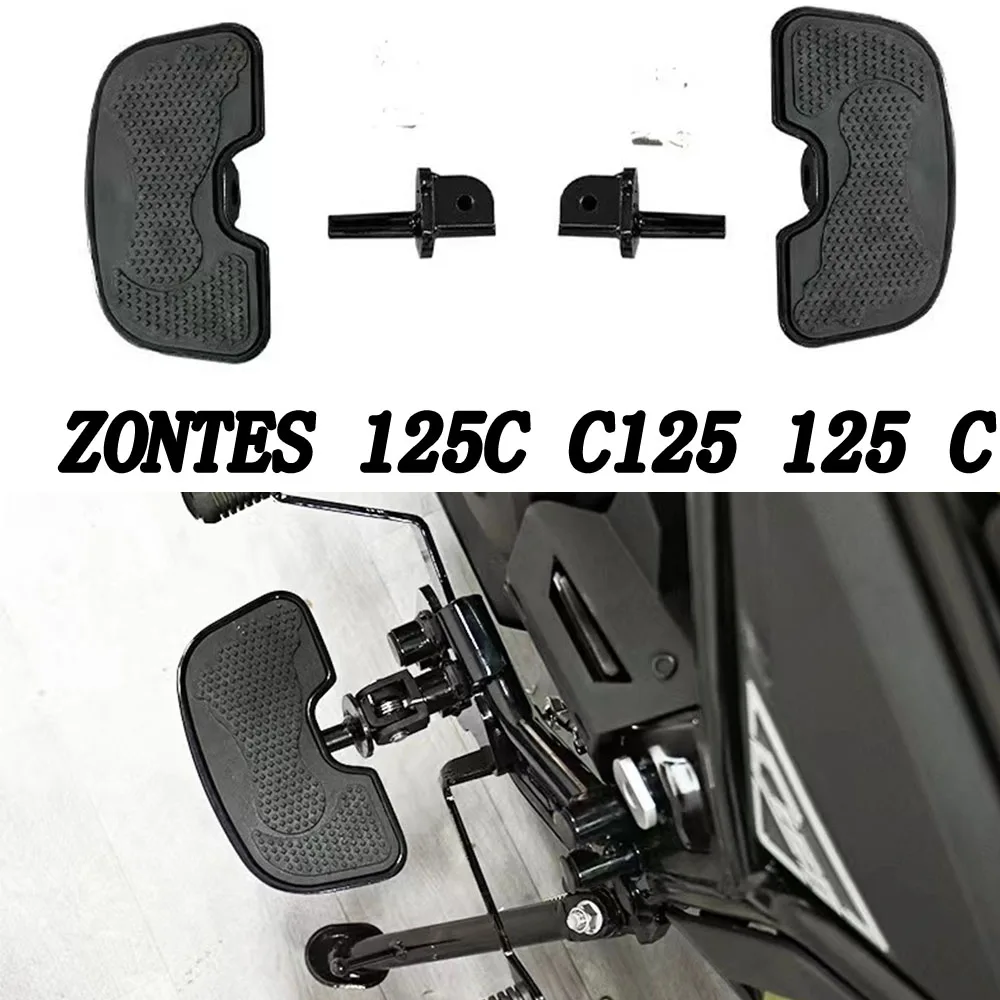 

For ZONTES 125C C125 125 C Pedal Enlarged Widened Anti-slip Front Pedal Motorcycle Pedal Footrest