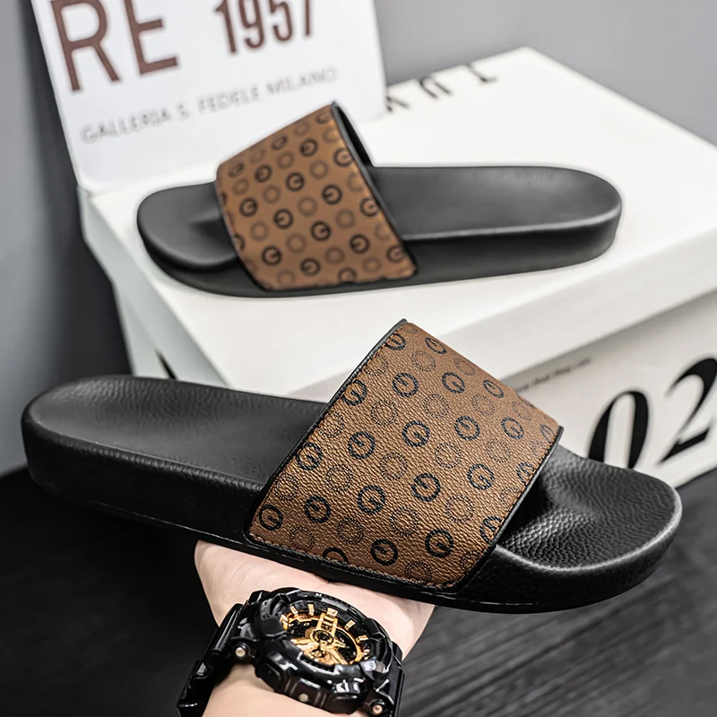 

Plus Size One Strap Casual Slides Summer Fashion Large Size Non Slip Soft Sole Slippers Indoor Outdoor Beach Daily Use