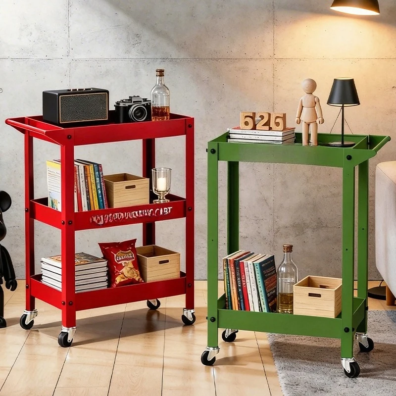 Household removable storage trolley Multifunctional trolley