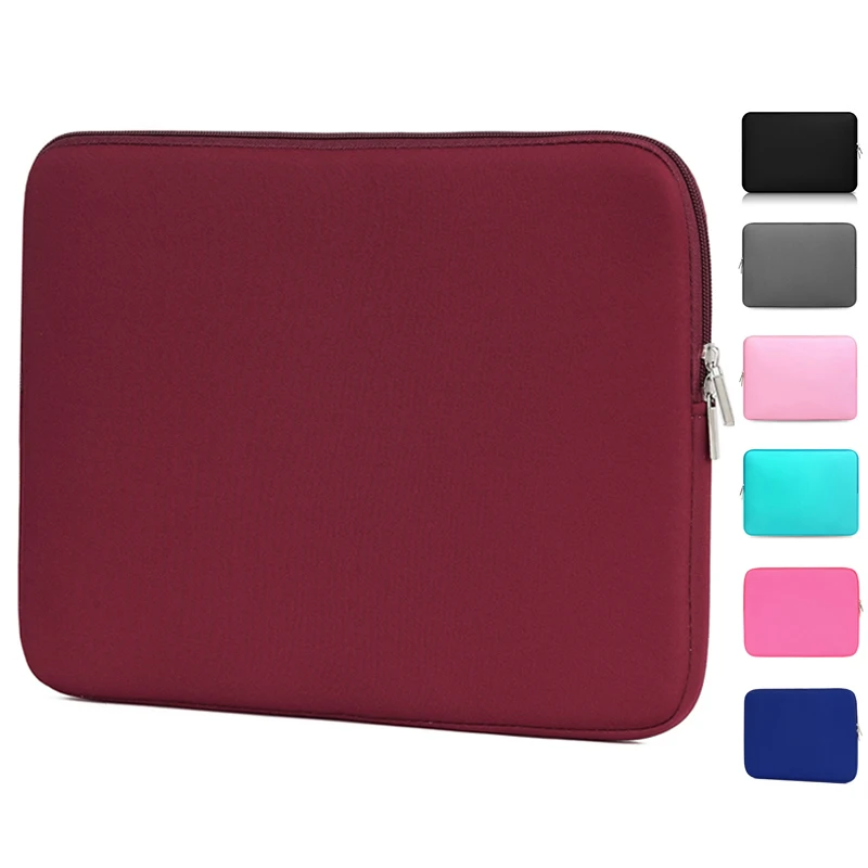 Bolsa para laptop para MacBook Air Pro, 11 12 13 14 15 15.6 Inch Case, Soft Computer Sleeve, Office Travel, Business, Xiaomi MateBook, HP, Dell