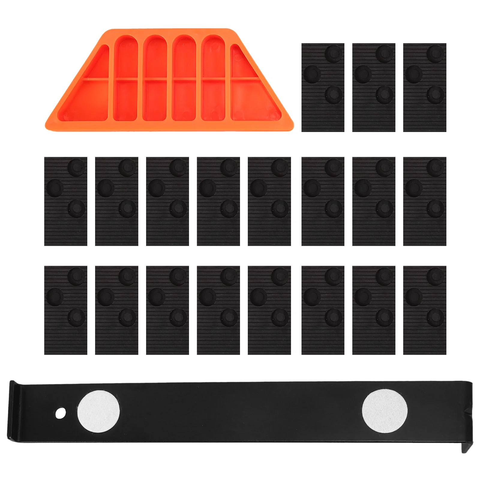 مجموعة واحدة من أداة تركيب الأرضيات شديدة التحمل لصفائح الخشب ولا تسبب ضررًا وسادات حماية عالية القوة