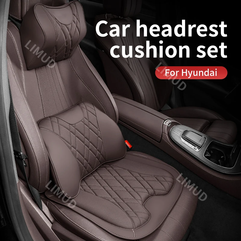 

Автомобильная подушка для шеи для Hyundai Elantra Classic Avante Classic Accent Palisade Grandeur Kona IONIQ 5 6, автомобильные аксессуары