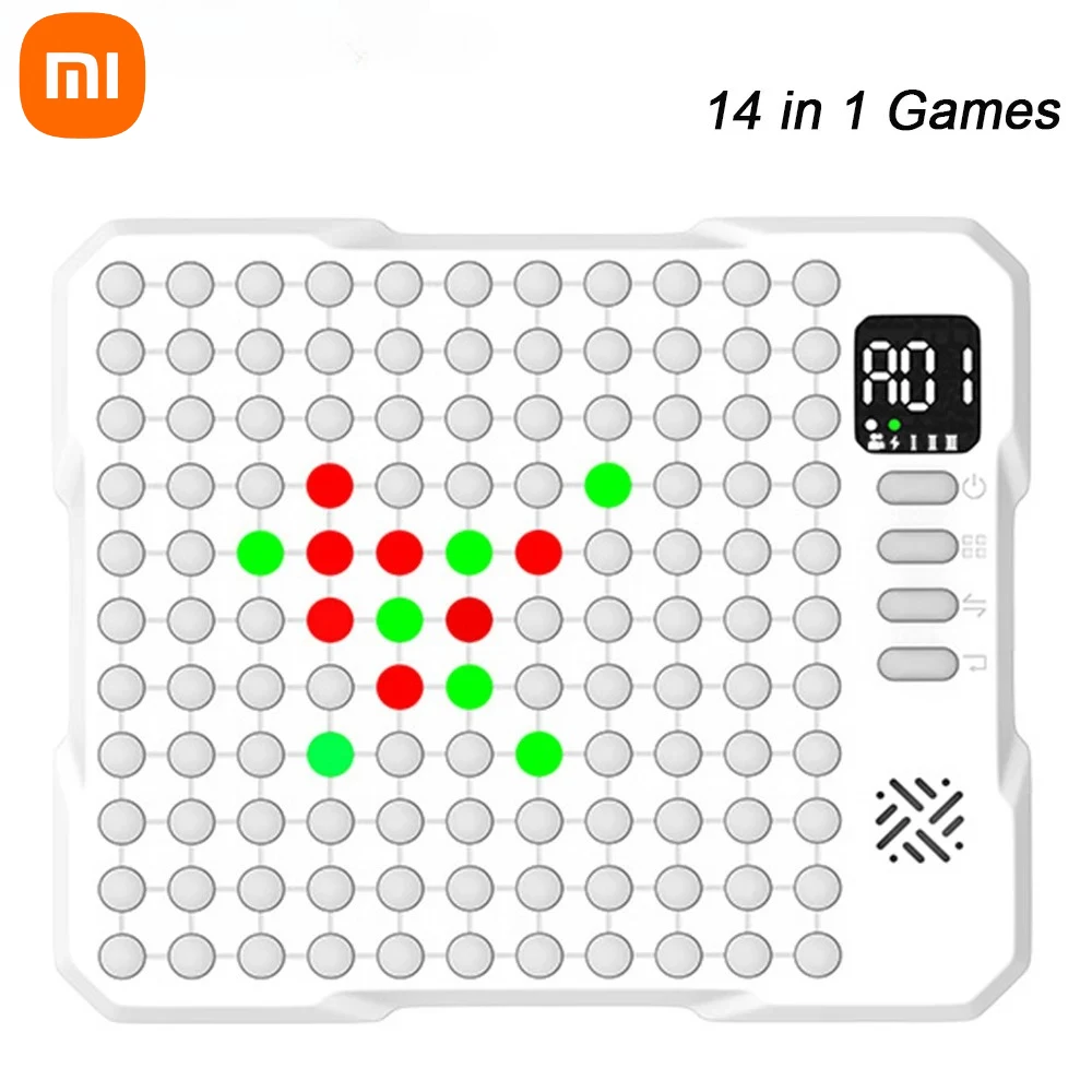 

Xiaomi 14 in 1 Multifunctional Smart Board Game Electronic Chess Backgammon Go Tic-Tac-Toe for Kids Educational Toy