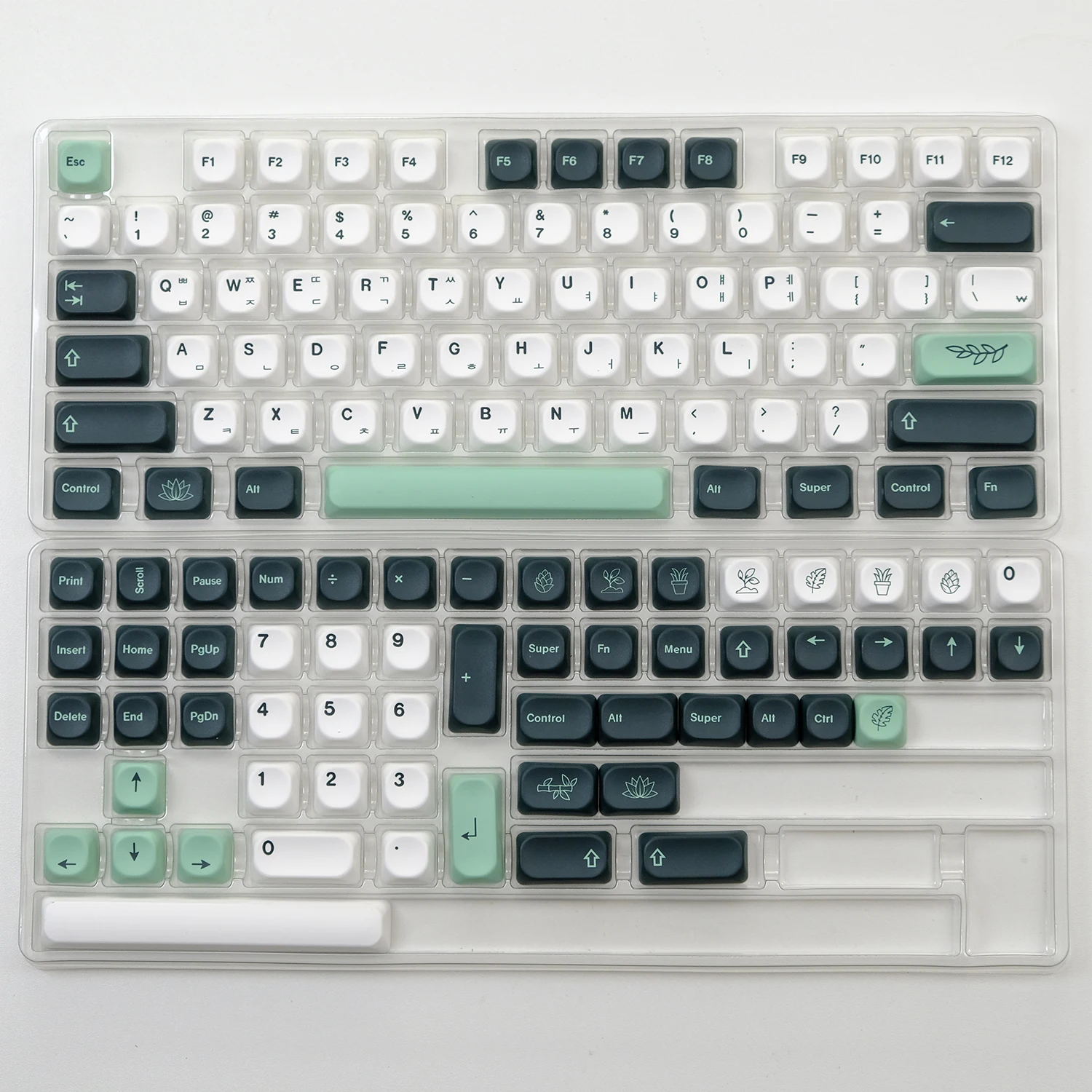 KBDiy GMK Blue Samurai Keycaps Korean PBT Custom KOA Profilefor