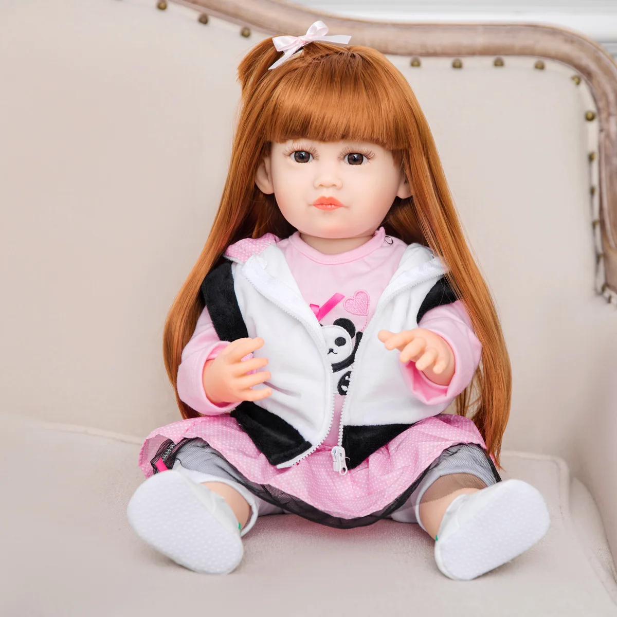 

New 22 inch 55cm Doll Reborn Doll Hot selling Wholesale Birthday Gift Benefits