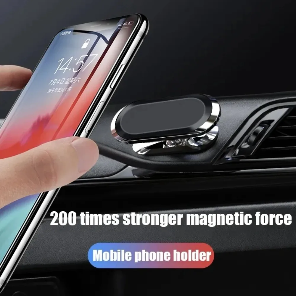 360° Magnetic Car Phone Holder Stand Air Vent Magnet Car Mount GPS Smartphone Mobile Support in Car Dashboard for IPhone Samsung