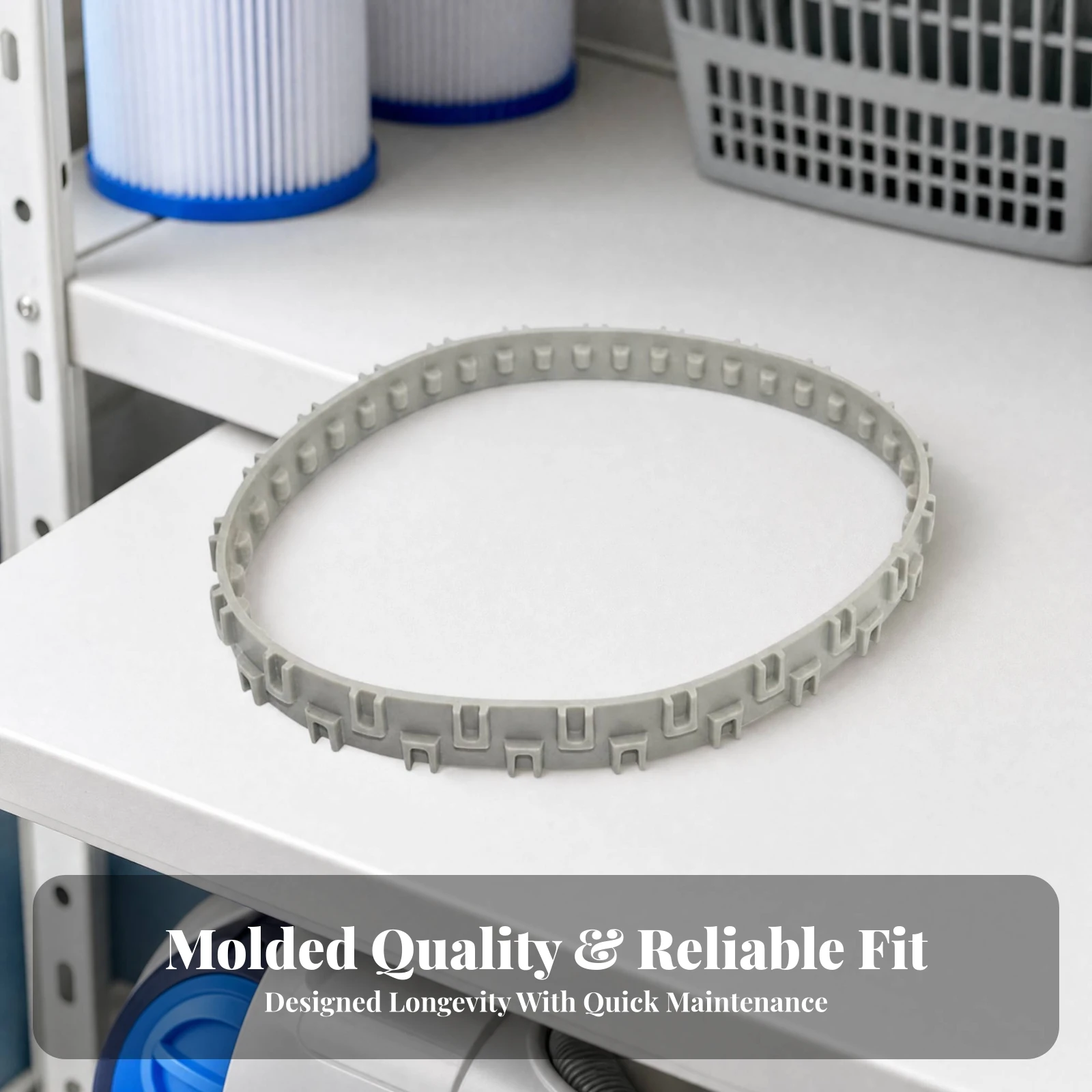 Swimming Pool Robot Drive Track Long-Lasting Pool Cleaner Replacement Track Non-Slip Flexible