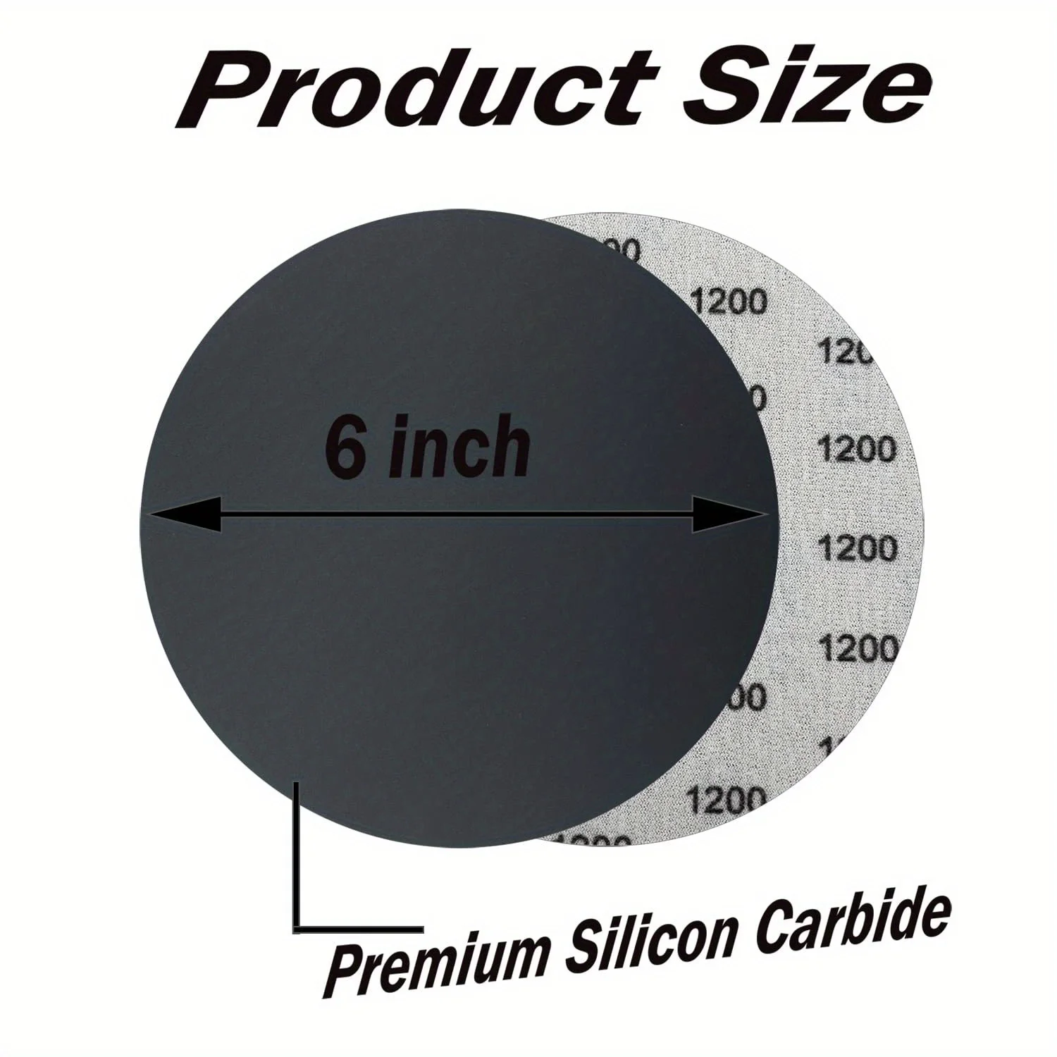 15pcs 6 Inch Sand/15 Cm, 320-5000 Grit Wet And Dry Sandpaper, with Backing, Premium Abrasive Polishing Sandpaper Pads, for Auto