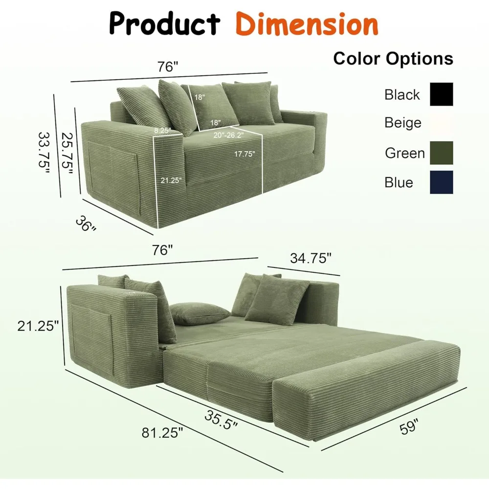 Thumbnail 2 - #21 Ranked Convertible Sofa Beds Picks in 2026