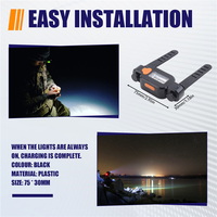 A17F-Newest Electronic LED Fishing Rod Sensor Light Gravity Induction Lamp Fish Bite Sound Alarm Bell For Night Fishing