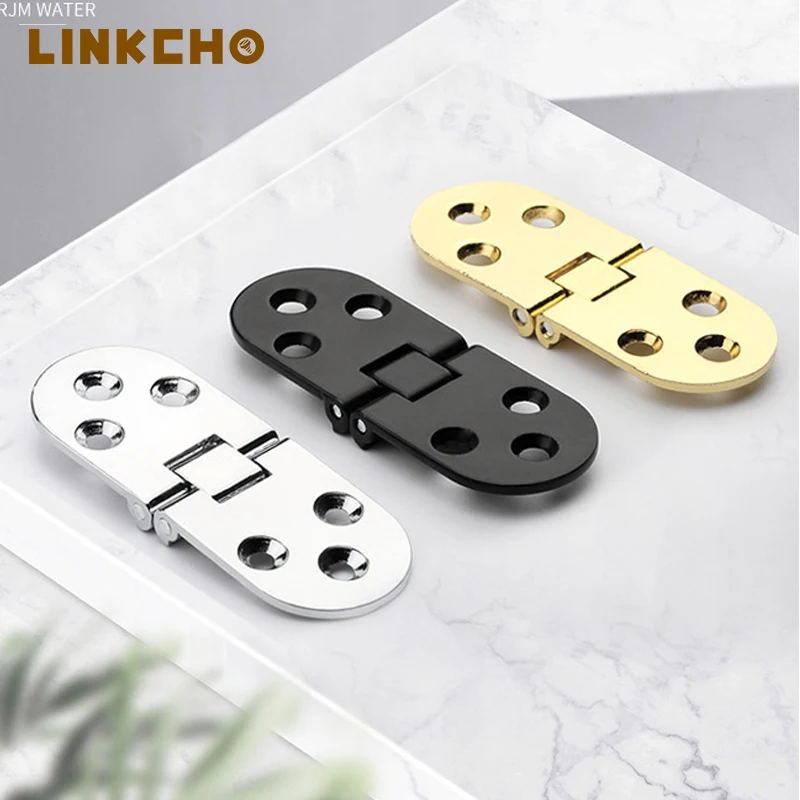 

LINKCHO Zinc Alloy Mounted Folding Hinges Self Supporting Foldable Table Cabinet Door Hinge Furniture Accessories Home Hardware