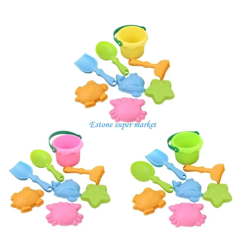 090B Vibrant Beach Toy Sand Play Set for Kids Lightweight and Portable Beach and Backyard Gadgets Fun Play