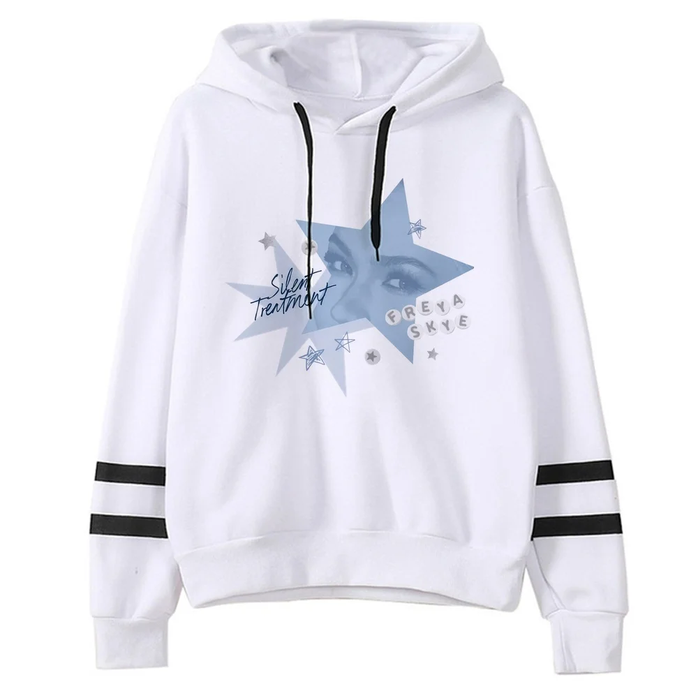 Freya Skye hoodies women fashion tops y2k 2026 sudadera mujer winter warm Casual Women Loose