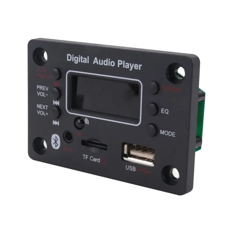 A23F-1 Pcs Bluetooth Module Car Audio Mp3 Decoder Bluetooth Mp3 Decoder Power Amplifier Board External Microphone Function