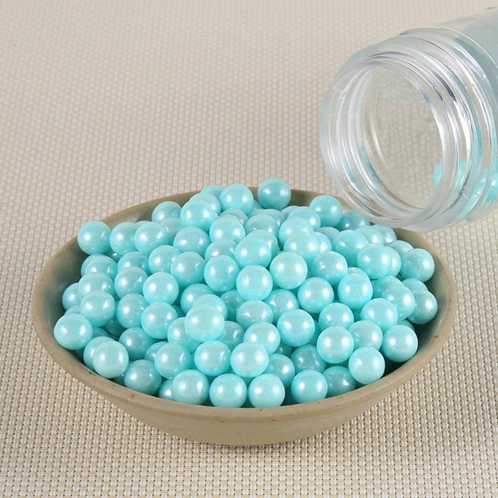 85 g 0,2/0,4/0,6/0,8 cm weiße Farbe, Perlenkugel, Kuchendekoration, DIY, Donut, Dessert, Backen, Streusel, dekorativ, nur zur Dekoration – Detail 24