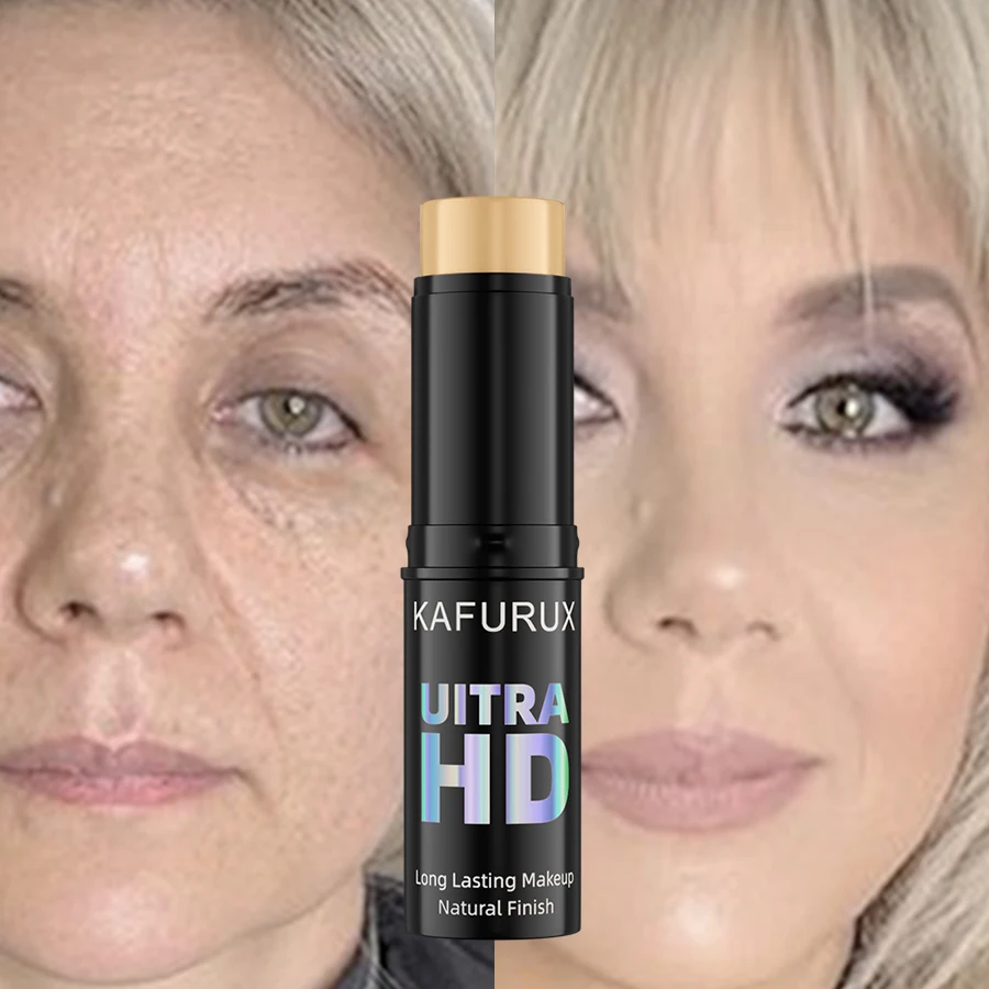 1PC フェイス Foudation コンシーラースティック長期的なくまコレクター輪郭コンシーラーペン韓国メイク女性のための顔 Cosme