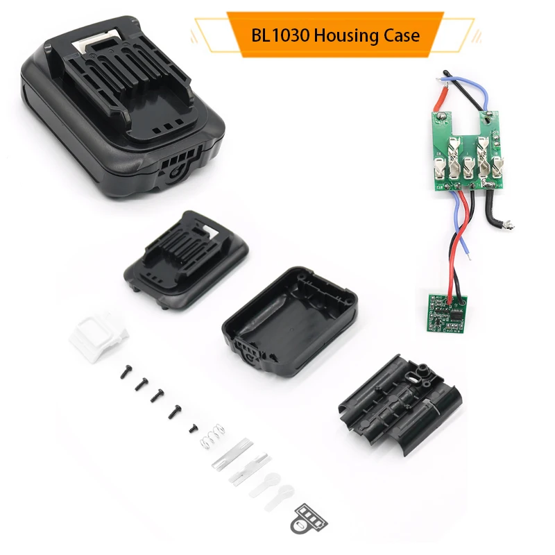 

BL1030 Li-ion Battery Case PCB Charging Protection Circuit Board Shell Boxs BL1015 For Makita 10.8V 12V Li-ion Battery Housings