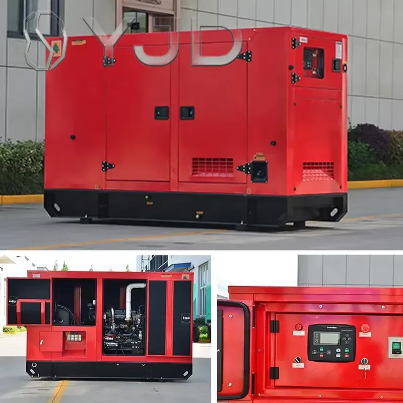 Silent Type High Quality Perkin diesel Generator 64kw 80kva Enclosure Power Bank Generator Low Noise