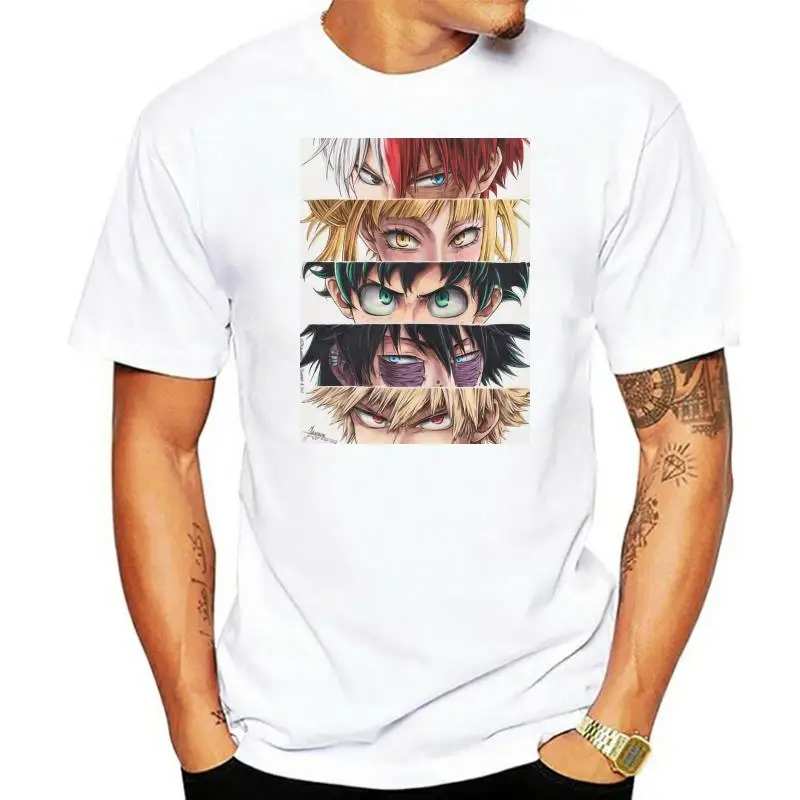 Heroes eyes T shirt bnha mha todoroki shouto toga himiko midoriya izuku dabi bakugou katsuki o0kawaii0o anime manga