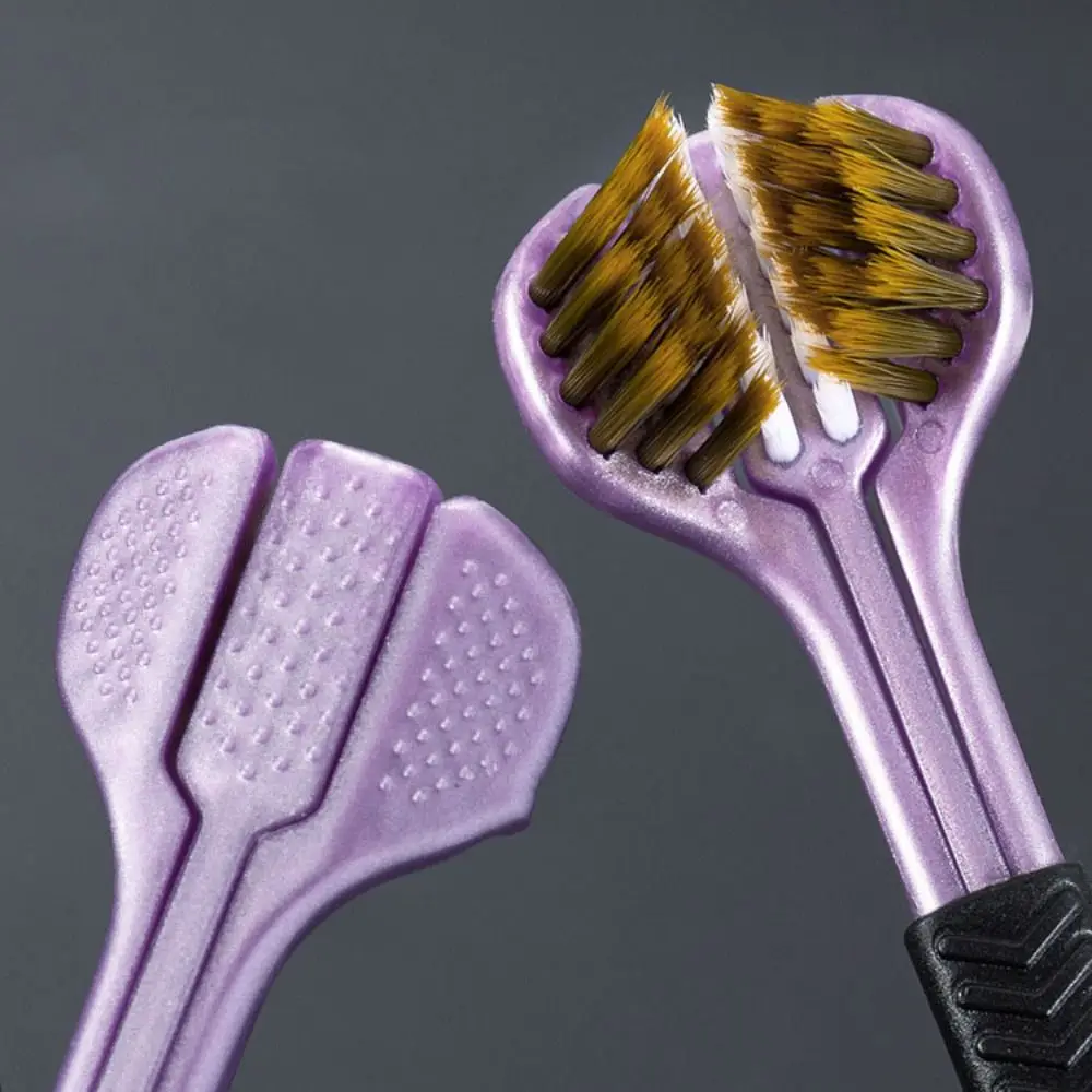 

6PCS Inter-Dental Soft-bristled Toothbrush Soft Bristle Gingival Sensitivity Three Sided Toothbrush Family Pack Deep Cleaning