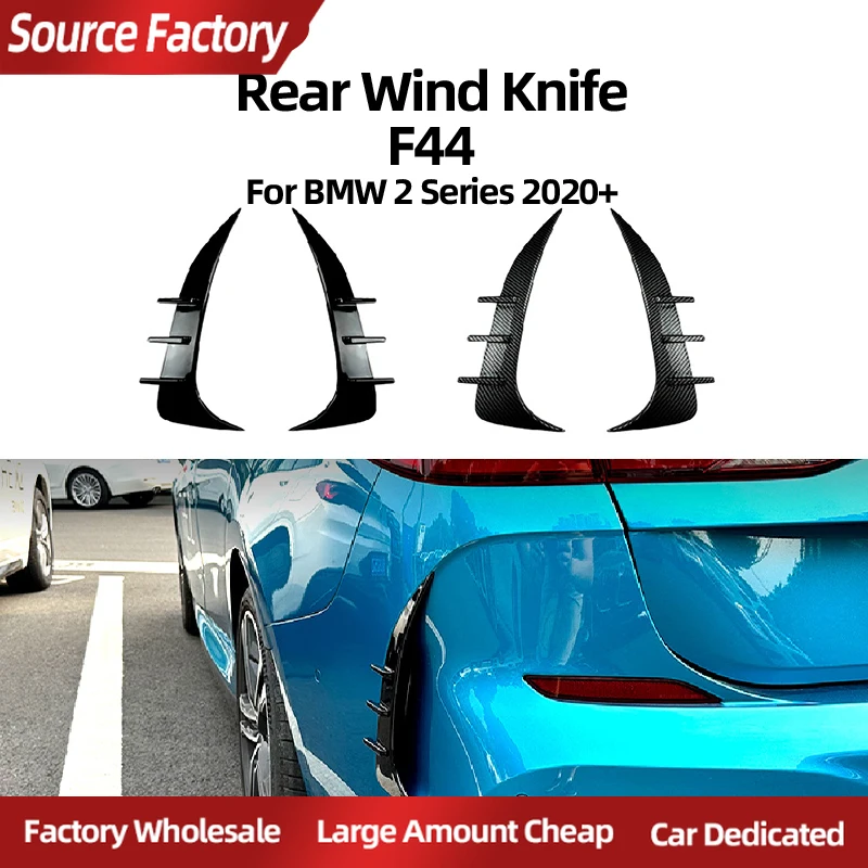 

Спойлеры с крыльями, горячий автомобиль, подходят для BMW 2 серии F44 Gran Coupe Sport 2020 2021 2022 2023 2024, задний ветрозащитный чехол для автомобиля Sti