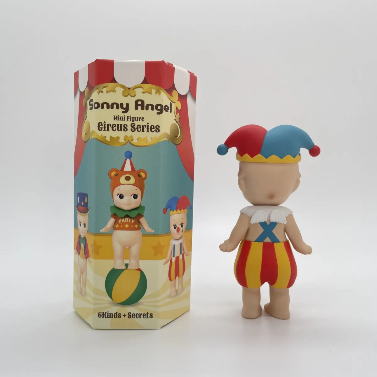 Sonny Angel Mini Figure Circus series 2019 No box No bag Blind Box Clown Bear Elephant Circus Tent Silk Hat Rabbit SAS65602