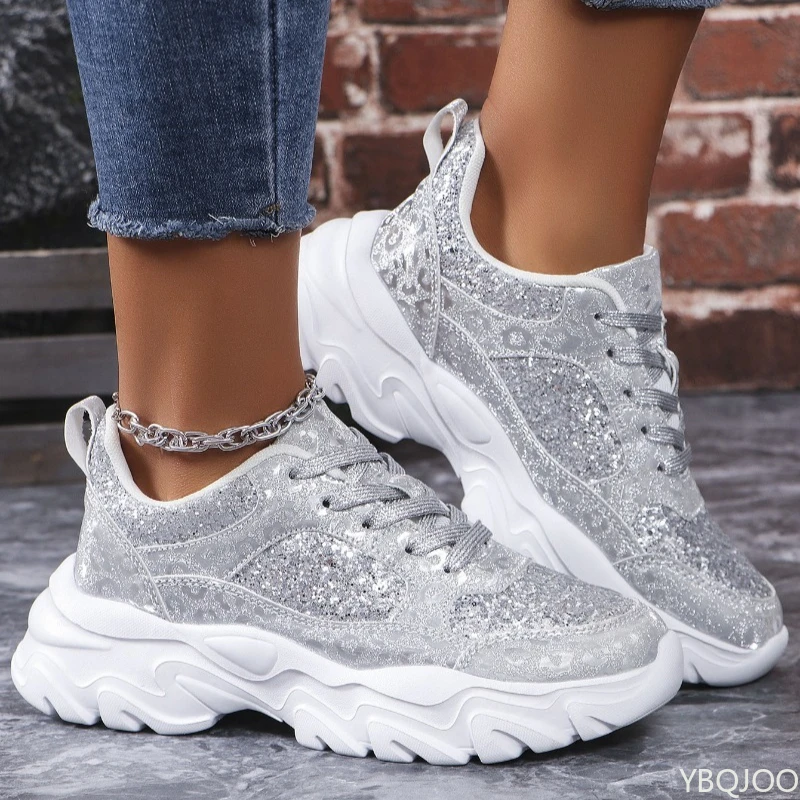 

Осенняя модная дышащая легкая повседневная удобная женская обувь большого размера, универсальная обувь на плоской подошве, женская спортивная обувь