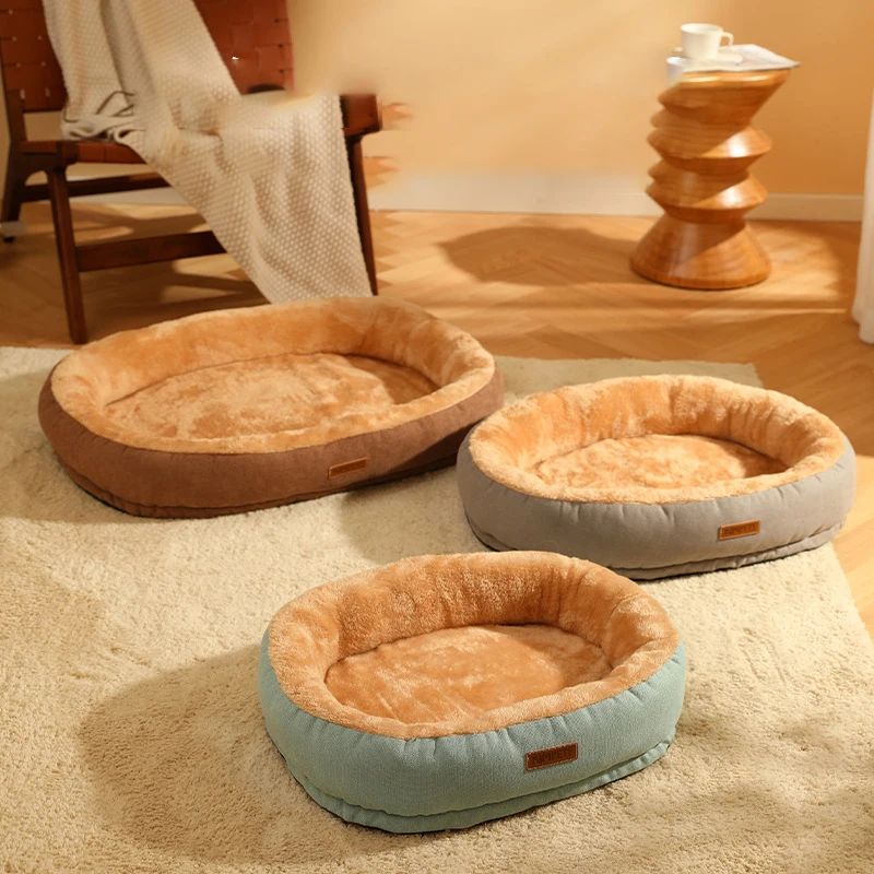 Hoopet Dog Sofa with Zipper Soft Cushion for Small Medium Large Dogs Cats House Pet Sleeping Kennel Dog Thick Mat Pet Supplies