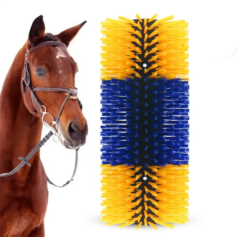 

Professional Cow and Horse Body Brush for Cleaning and Massaging, Perfect for Dairy Farm