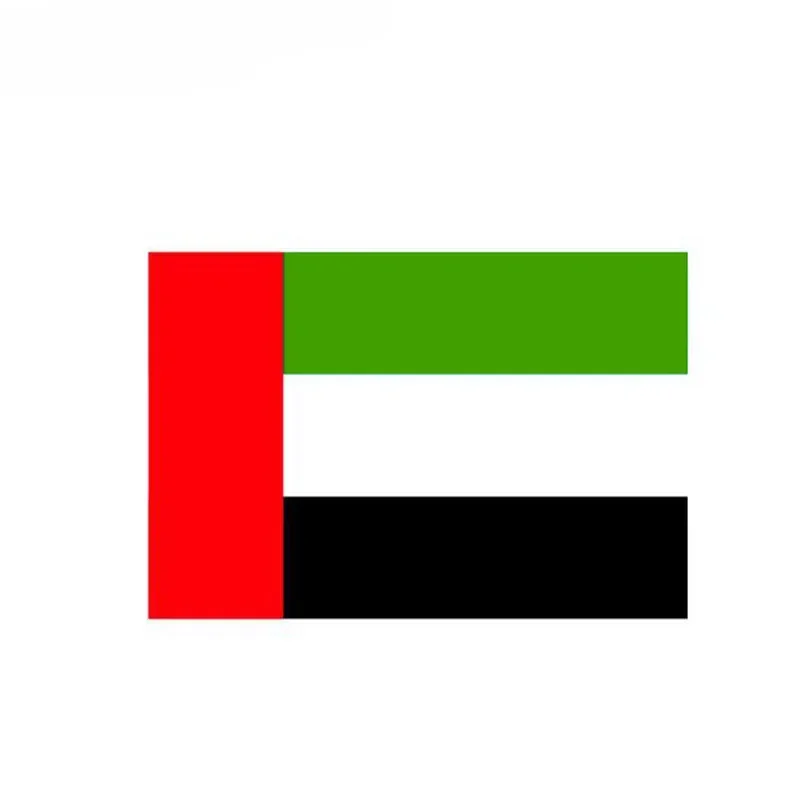 

Classic Design Car Accessories UNITED ARAB EMIRATES Flag Car Sticker Windows Decal Waterproof Reflective Sunscreen