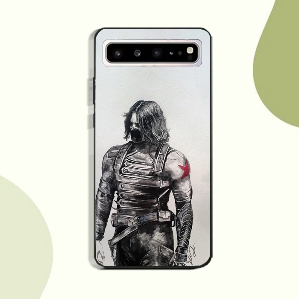 B-bucky-funda de teléfono de soldado S para Samsung Galaxy, carcasa Ultra negra para modelos A52, A12, A51, S21 Edge, S22ULTRA, S23, S20LITE Plus, Invierno