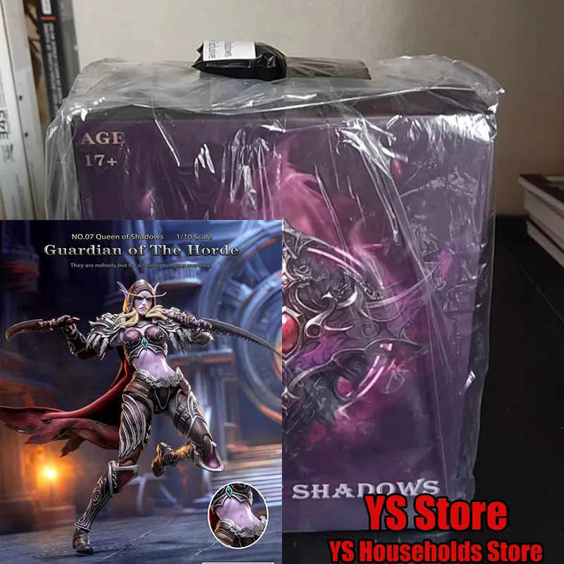 Guardian of the Horde Mithril Studio Nr. 07 im Maßstab 1:10, Queen of Shadows, lila gepanzerte 7-Zoll-Soldatin, Geschenkkollektion