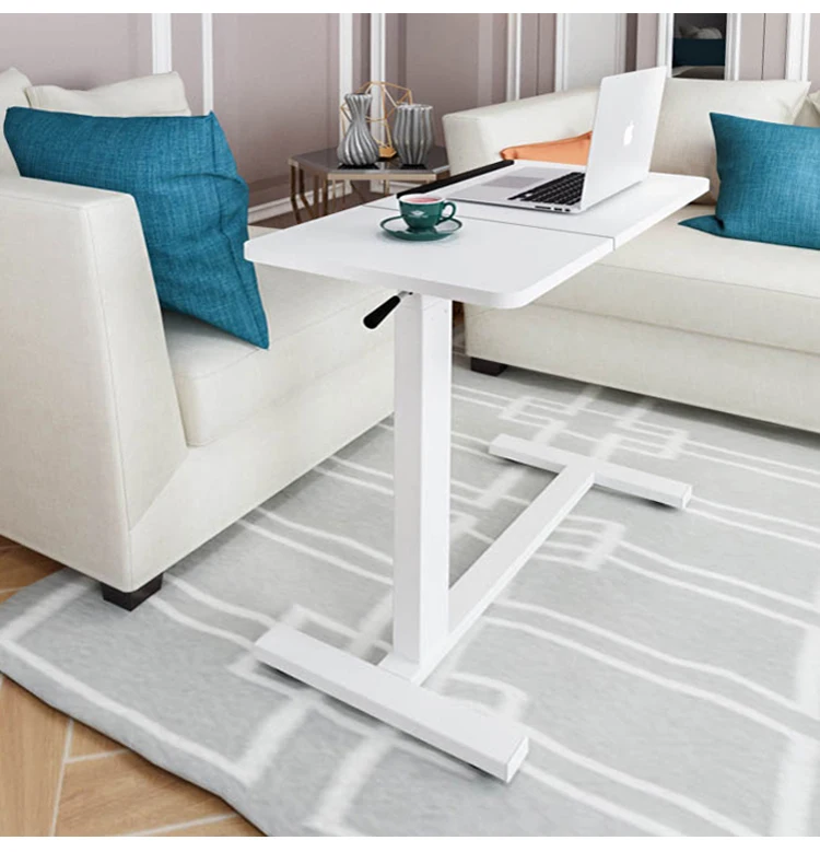 Modern Reciprocate Study Desk for  Sofa Computer  Adjustable Height Bed Side Desk