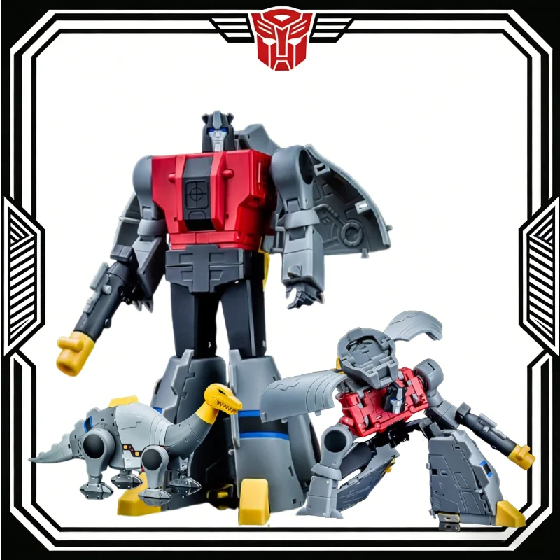 

In Stock MS-TOYS MS-B58 Action Figure Small Scale Sludge DinoBot Transformable Toy Garage Kit Transformable Robot Gifts Toys